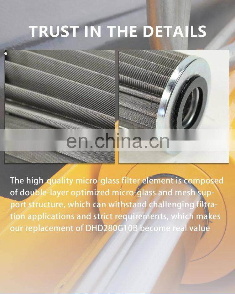Engine filter element for industrial equipment supplier D240T250