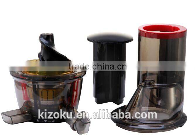 Whole Big Mouth Fruit and Smooth drinks masticating slow juicer