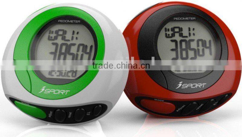 Wonderful flip up design step pedometer counter