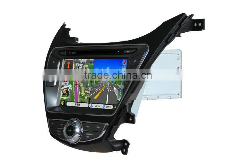 8" Touch Screen Car DVD GPS For HYUNDAI Elantra 2014 Double Din Car Radio Stereo GPS Elantra 2014 Two Din Auto Radio GPS 1080P