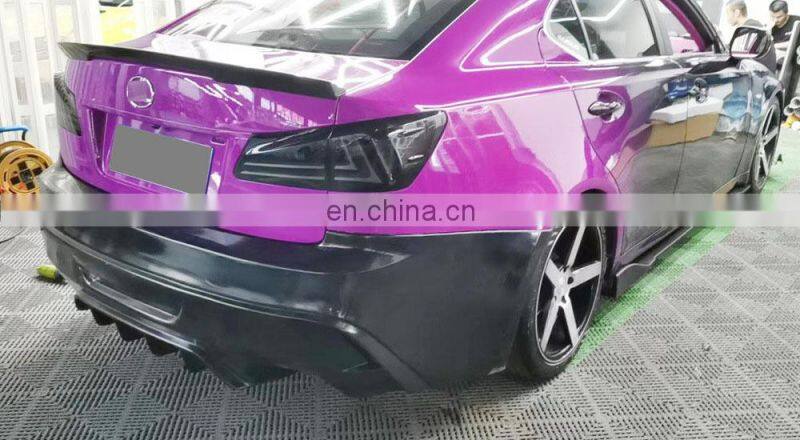 Runde Hight Quality Body Kit For Lexus 06-11 Is250 Is300 Upgrade 2021 Isf-sports Front Bumper Rear Bumper