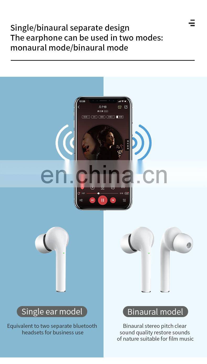 J3 Pro Tws earphones Wireless Headset Sport earbuds Touch Control 5.0 LED Display Headphone For All Phone