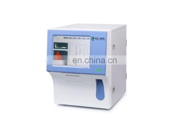 CBC cell counter hematology lab machine equipment Haematology Analyzer KD4000 big touch scream