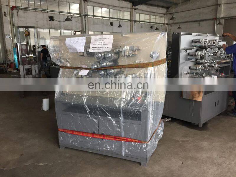 UGS1004 4 Color Automatic Rotary Fabric Trademark Ribbon Printing Machine, Textile cotton webbing Letter Press Offset Printer