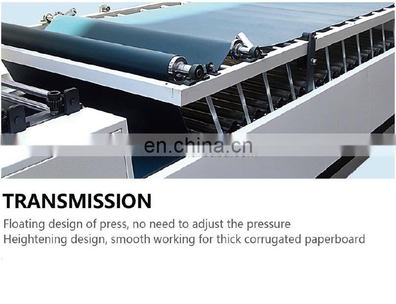 BZ1300E Automatic Corrugated Carton Flute Laminator, cardboard sheet to sheet pasting mounting machine