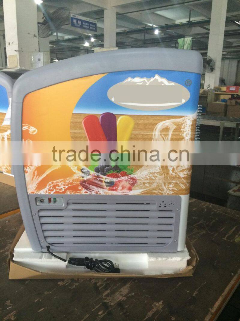 commercial glass door freezer display deep freezer price