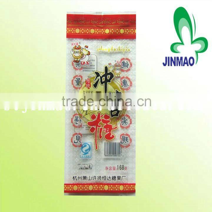 Sugar chocolate plastic bags