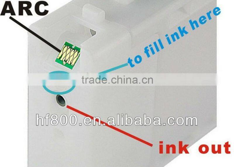 refillable ink cartridge for epsonT3200/T5200/T7200 with ARC chip