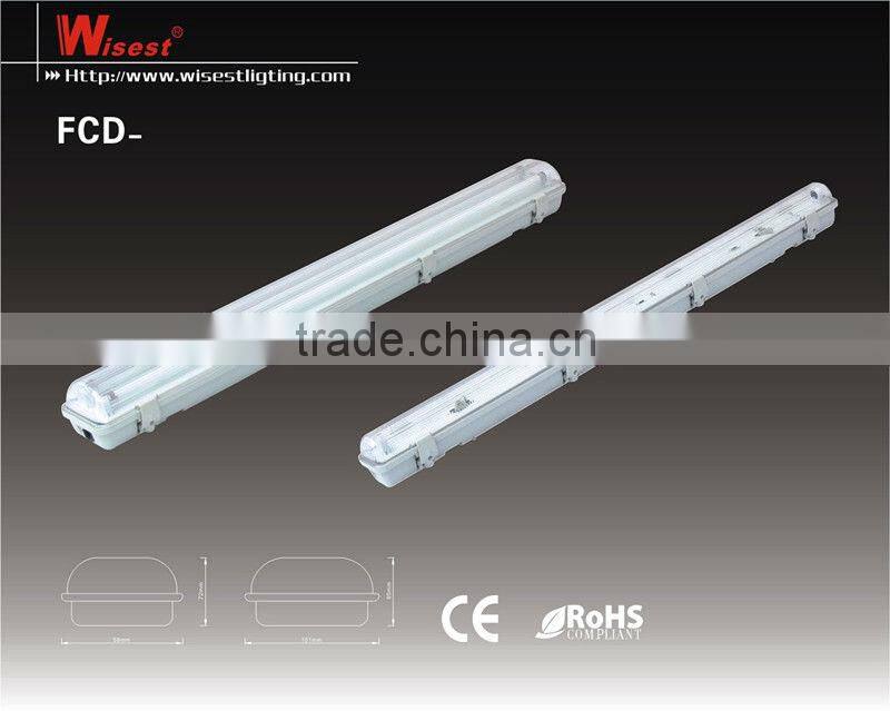 OEM t8 waterproof fixture light,t5 waterproof light,waterproof fluorescent light fixture,zhongshan waterproof fixture factory