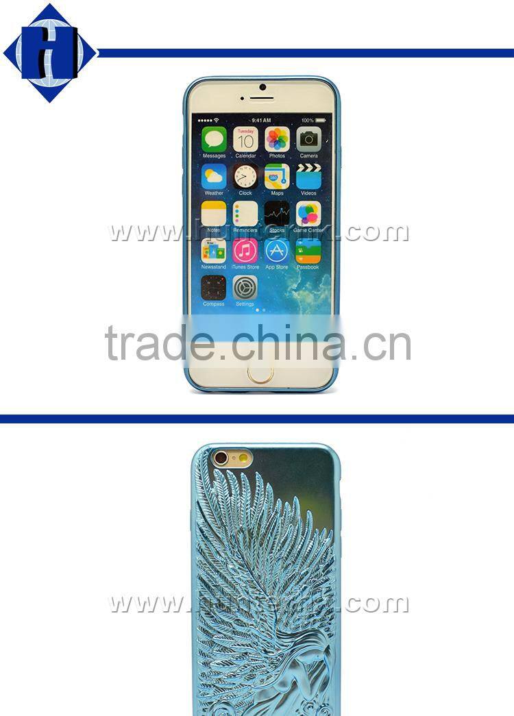 2015 Newest Electroplate Gel Case For IP6S 4.7inch