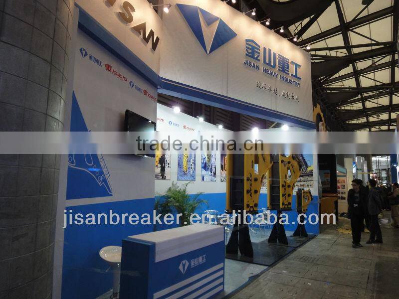 solid rotating hydraulic bucket grapple for IHI excavator