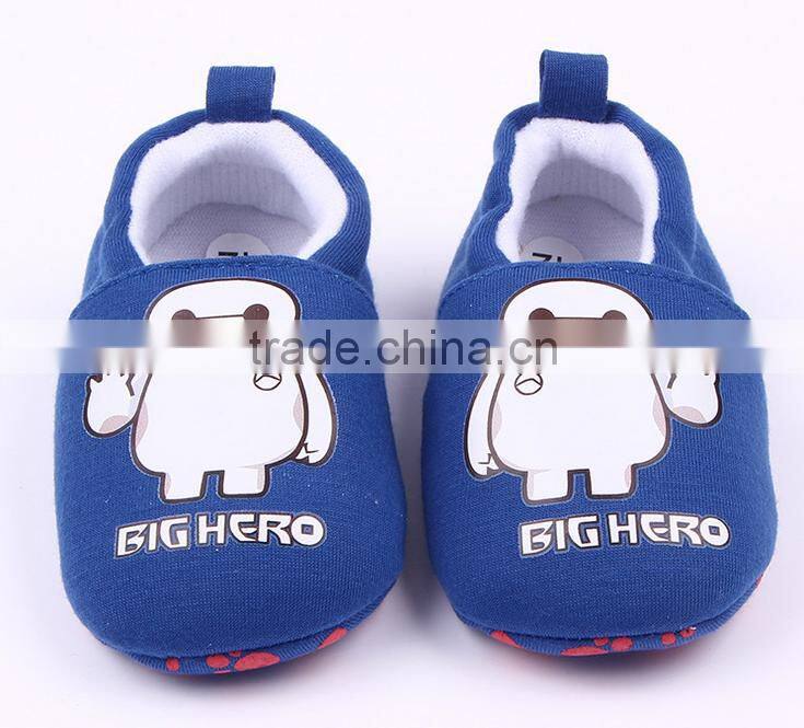 0-1 year old Cartoon head baby shoes do not fall shoes baby shoes baby Toddler shoes