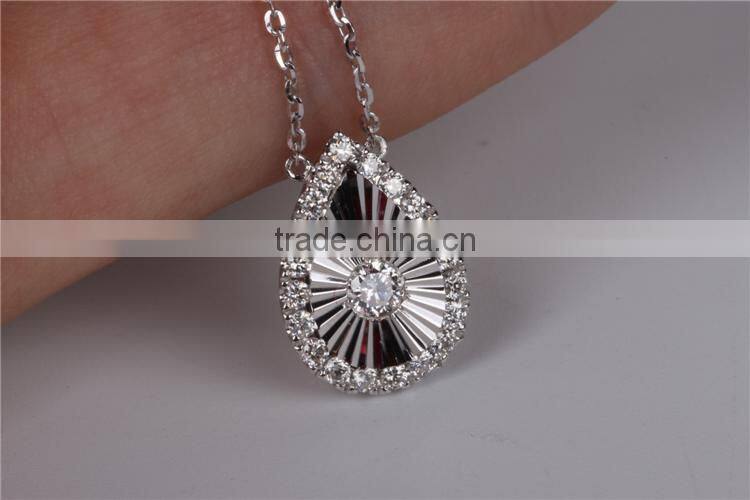 sparkel design 18k white gold necklace designs in 10g