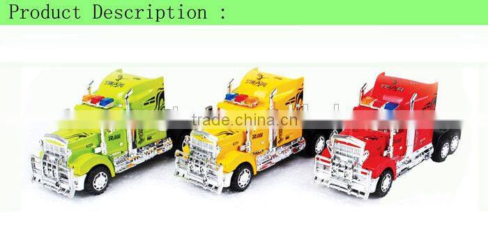 Wholesale diecast trailer truck model toy for sale