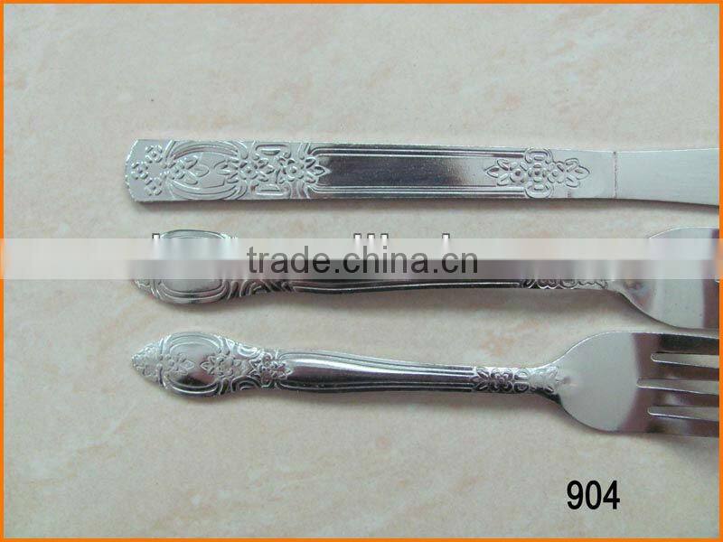 904 stainless steel cutlery set