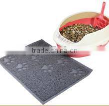 litter catcher mat/paw shaped cat litter mat -soft on paws