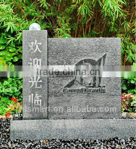 Granite Crystal Fountain with ball