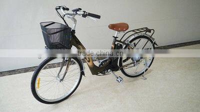 MB-C601 city bike 26" electric bike with Lithium battery aluminium alloy frame