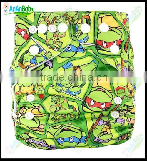Cuties Cartoon Character All In One Comfortable Best Baby Cloth Diapers