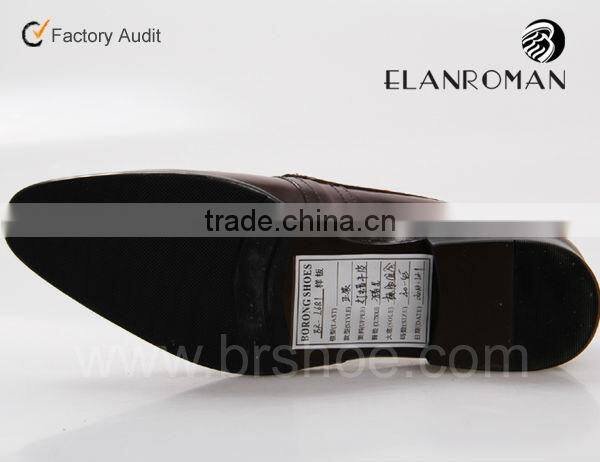 Men fashion latest leather men shoes