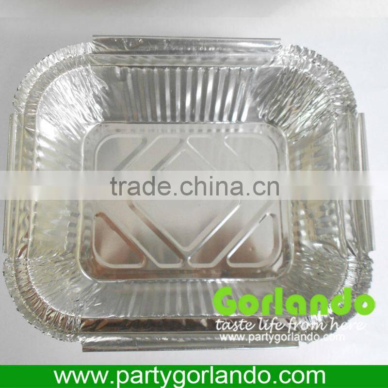 full-size deep steam aluminum foil container