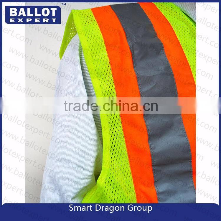 Hot sale reflective safety bike vest jacket