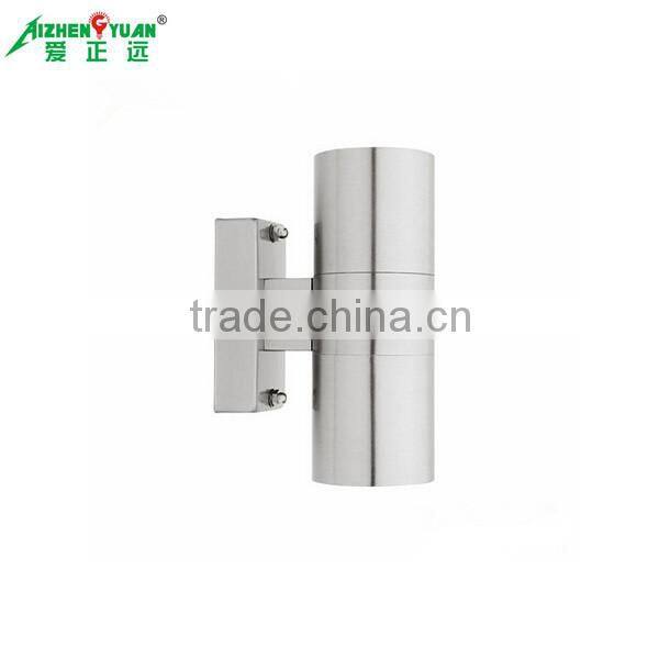 Aluminium 2*10 COB led black exterior wall light