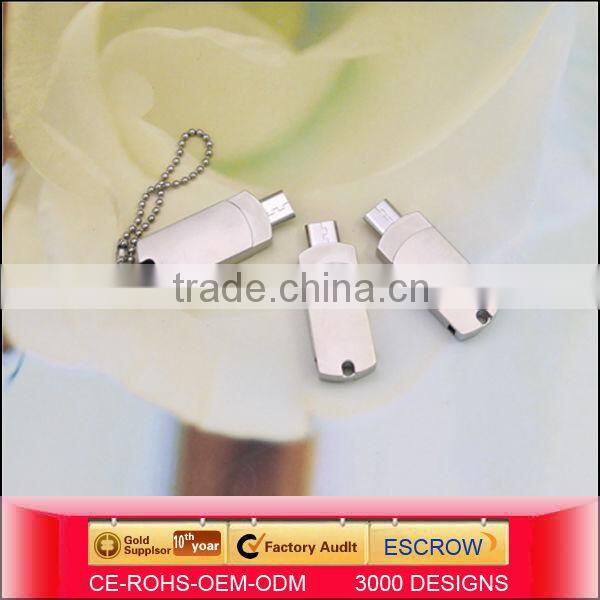 2014 new style otg usb flash disk otg usb stick Phone usb pendrive
