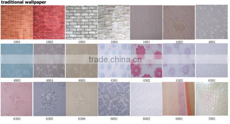 High Quality Self adhesive 3d wallpapers home decoration 1.22m*50m