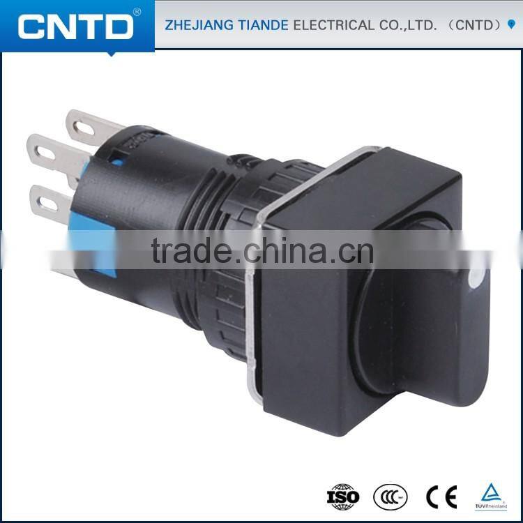 CNTD Cheap Goods From China Two Way Limit Push Button Switch Square Knob