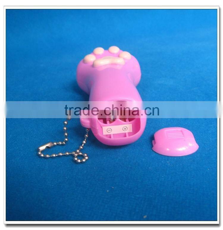 Cute cat-pad shaped body massage vibrator