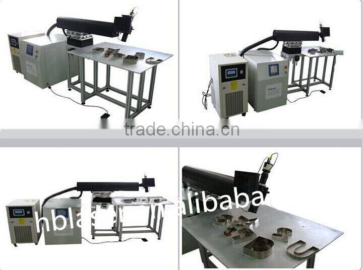 300W 400W Laser Stainless Steel Advertising Letter Machine