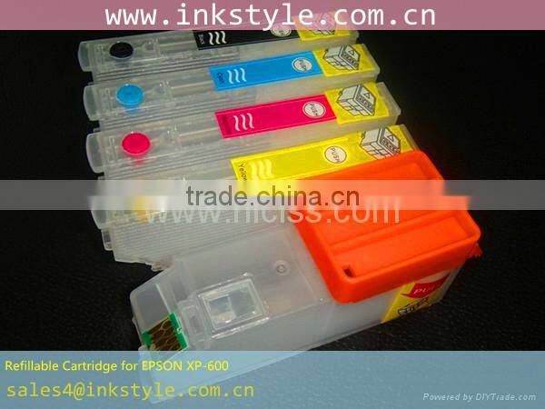 Inkstyle T2431-T2436 refillable ink cartridge for epson xp-850 xp-750