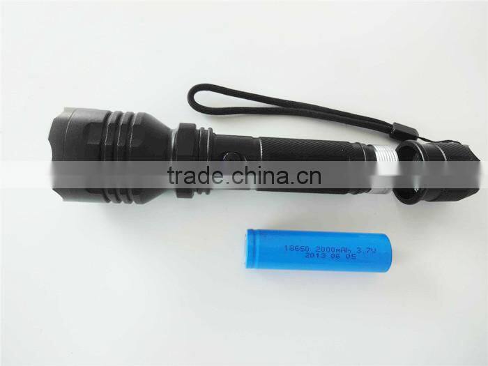 Onlystar GS-9496 long distance strong hunting flashlight rechargeable light torches