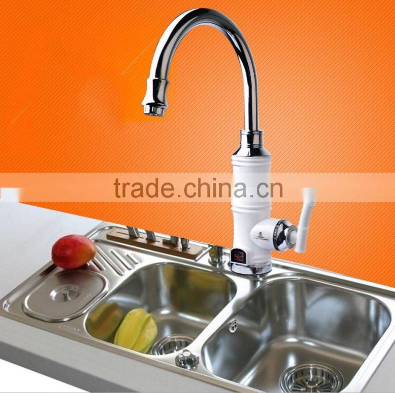 Electric heating faucet instant hot water tap with digital display
