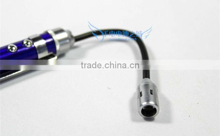 Goread flexible head multifunctional led keychain