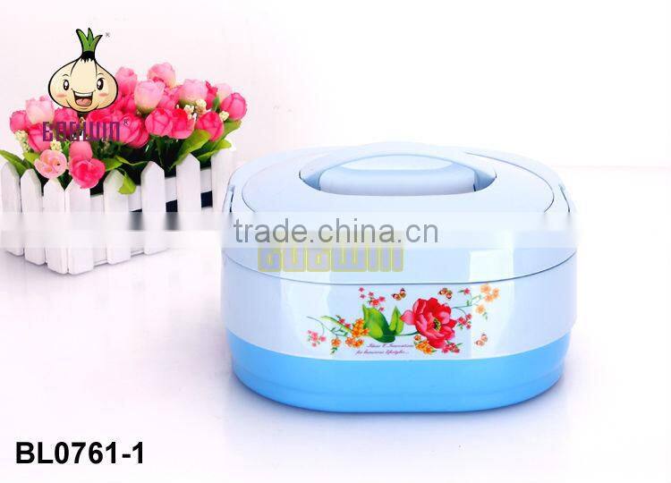 WOODEN OR FLOWER PRINT ABS FOOD WARMER