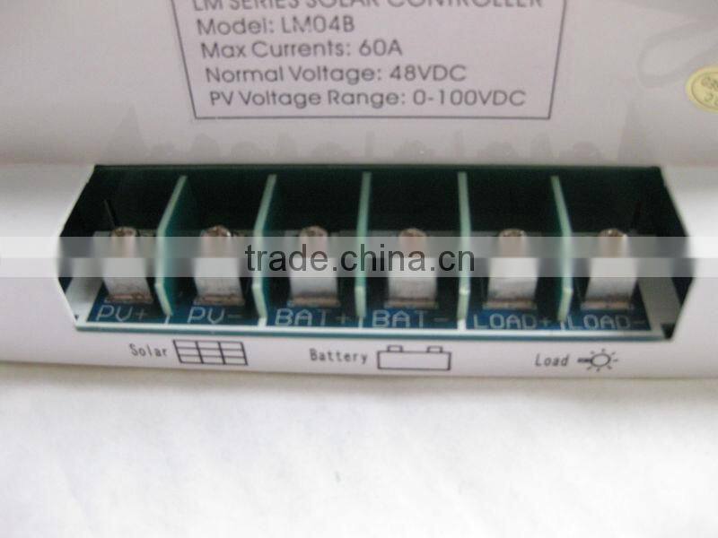 LCD+MPPT LED Solar Charge Controller