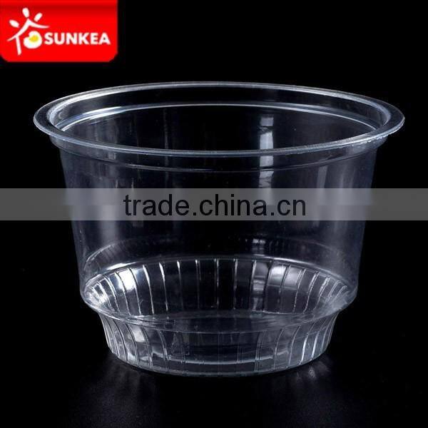 Disposable Tableware Plastic Cup, clear salad bowl