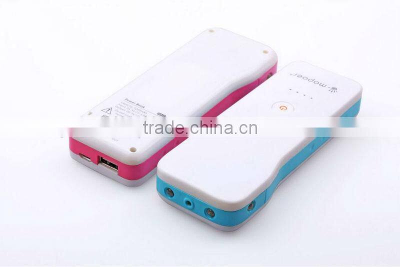 Hot selling Popular design 5200mah mobile power bank for Music Player and Other Digital Devices