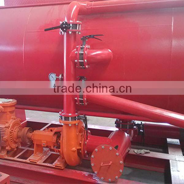 water well drill rigs for sale solid control mud tanks