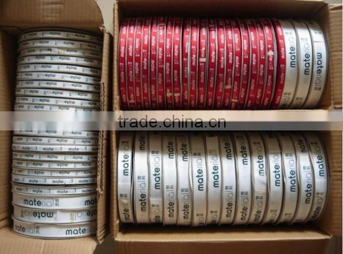 High quality double faced style solid color wedding decoration satin ribbon