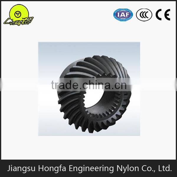 cnc machined spiral gear helical pinion gear