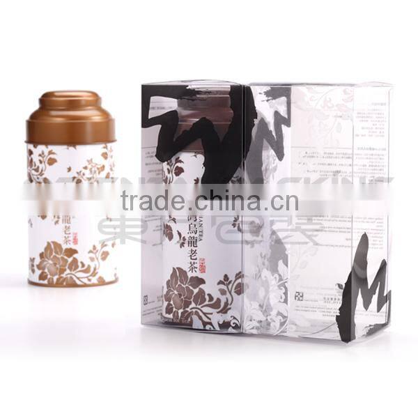 Traditional tea can PVC box