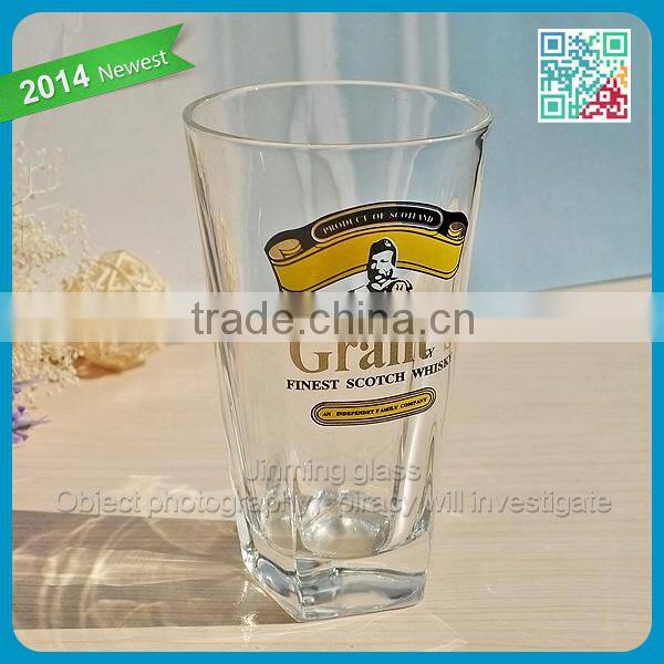 Whisky logo wine brand Print mixing drinks Glass rock beer glass multiple use Pint Glass drinking cup