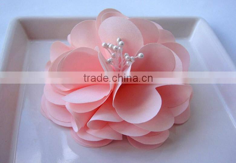 Large Dahlia Pink Flower,Blush Hair Flower Hair Piece,Wedding Hair Accessories
