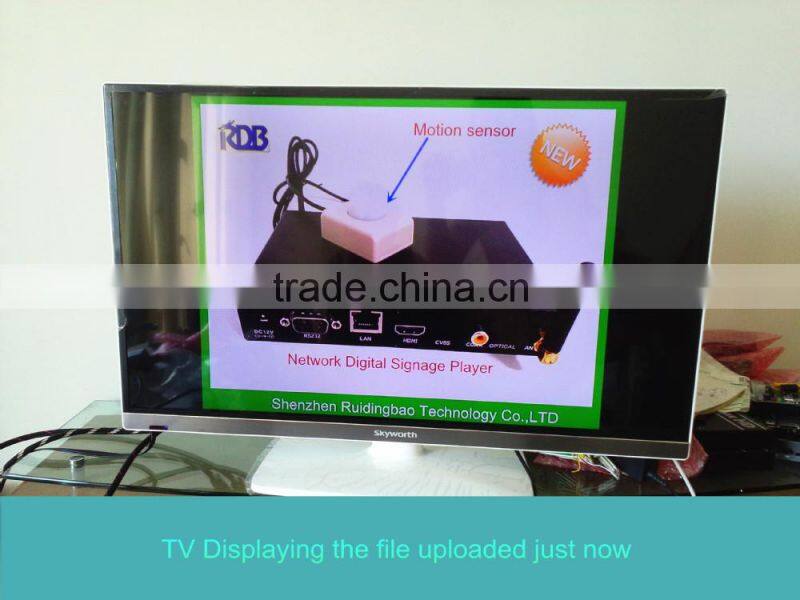 RDB Portable hdd multimedia player 1080P with network /FTP Wireless for digital signage advertising DS009-158