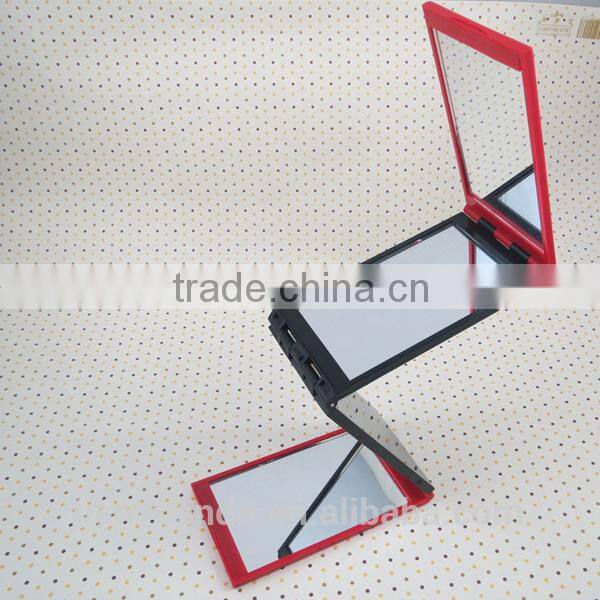 compact mirror beauty mirror / free standing mirror / hair salon mirror station / cosmetic compact 4 panel mirror