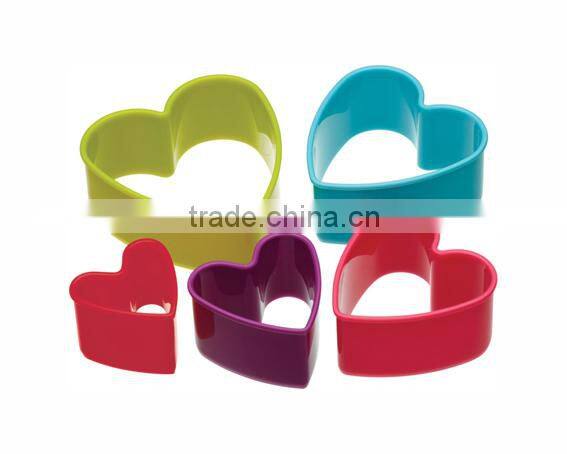 Multi-Shape Stainless Steel and ABS Cookie Cutter Set