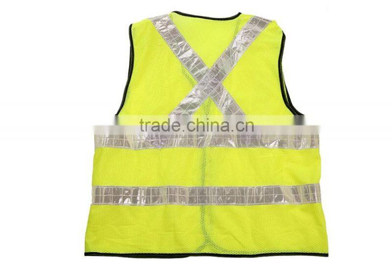 Driver Safety Jacket Reflective Vest For Running Or Cycling Traffic Industrial Working Safety Clothing